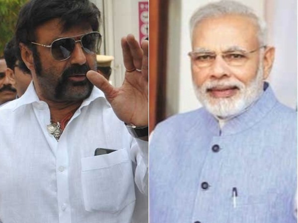 Balakrishna responds on his comments on PM Modi Balakrishna responds on his comments on PM Modi