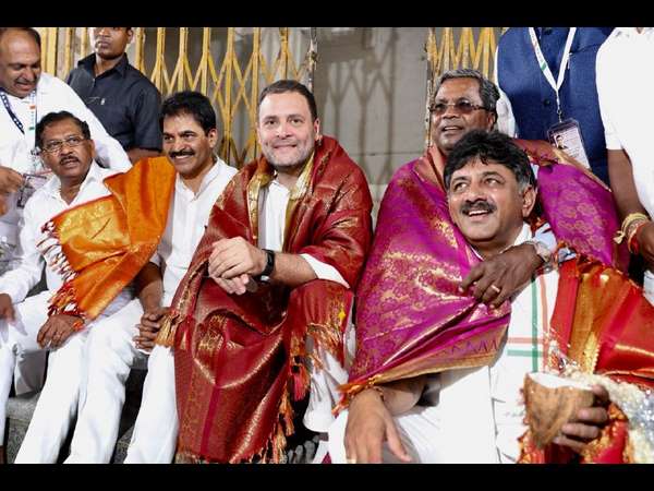 రాహుల్ కు ఘనస్వాగతం