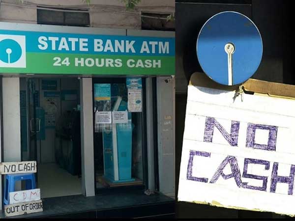 ATM cash crunch, cash situation at ATMs improving, says SBI ATM cash crunch, cash situation at ATMs improving, says SBI