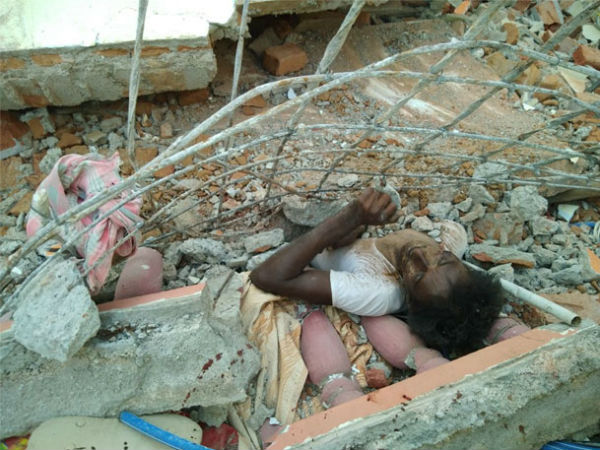 old building collapsed; one dead, another one injured old building collapsed; one dead, another one injured