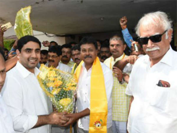YCP Leader Satrucharla Chandrasekhar raju joined in TDP YCP Leader Satrucharla Chandrasekhar raju joined in TDP
