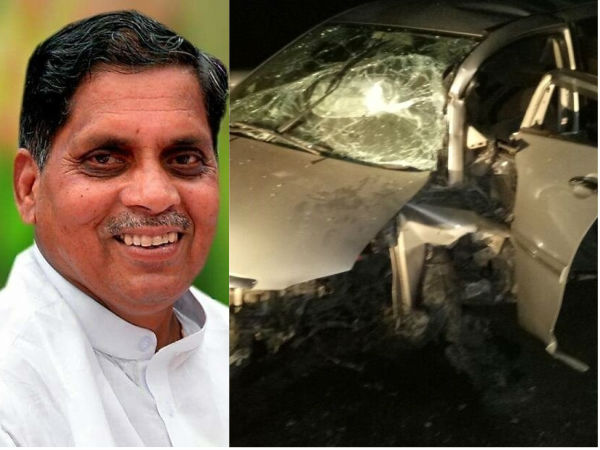 Congress MLA Siddu Nyama Gowda passed away in a road accident Congress MLA Siddu Nyama Gowda passed away in a road accident
