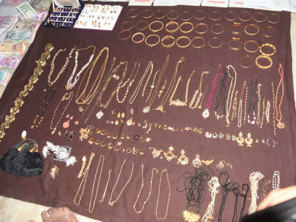 తవ్వేకొద్ది బయటపడిన ఆస్తులు
