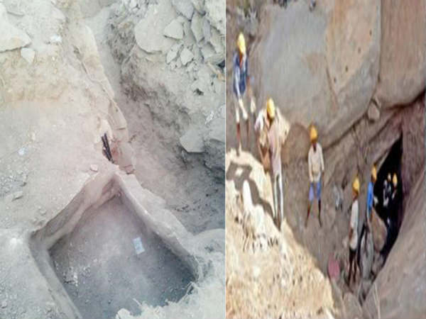 The officers new explanation on Chennampalli port Excavations The officers new explanation on Chennampalli port Excavations