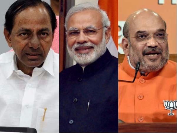 మోడీ, షా డైరెక్షన్లో కేసీఆర్