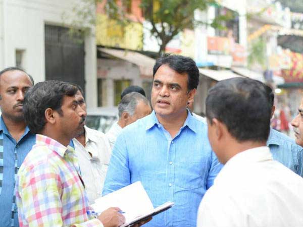బీజేపీ అభ్యర్థి తరపున ప్రచారం