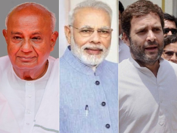 Modi, Rahul wish Deve Gowda on his birthday, Rahul also apologises Modi, Rahul wish Deve Gowda on his birthday, Rahul also apologises