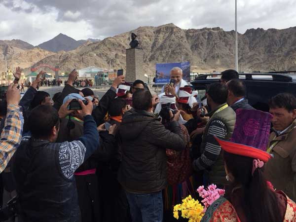 Prime Minister Narendra Modi In Jammu And Kashmir On Day-Long Visit Prime Minister Narendra Modi In Jammu And Kashmir On Day-Long Visit