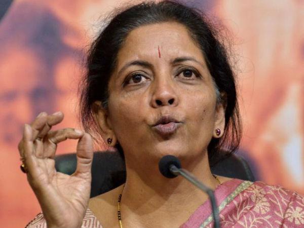 DMK workers hurl stones, slippers at Nirmala Sitharamans car DMK workers hurl stones, slippers at Nirmala Sitharamans car