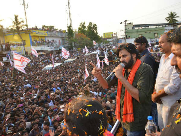 పవన్ కళ్యాణ్ యాత్రకు రెండో రోజు బ్రేక్