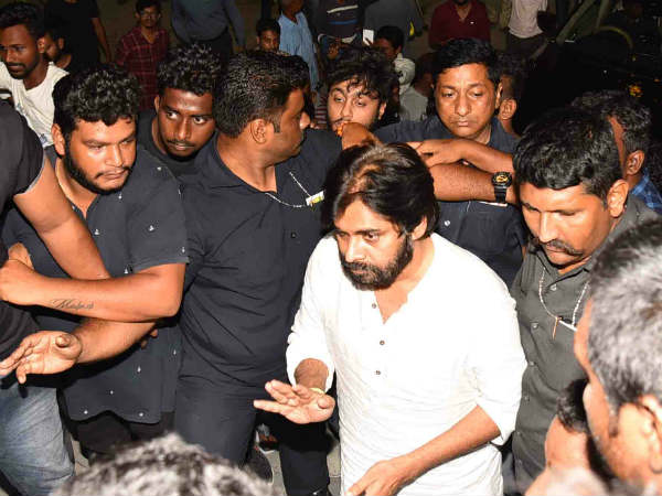పవన్ రాక గోప్యం..