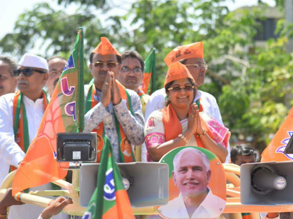 Karnataka results 2018: Shashikala wins from Nipani, her husband defeated in sadalga Karnataka results 2018: Shashikala wins from Nipani, her husband defeated in sadalga