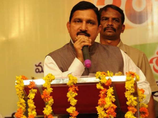 Sujana Chowdary takes on at Centre and BJP Sujana Chowdary takes on at Centre and BJP