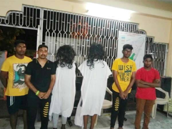 police held six youth who shoot horror short film in midnight police held six youth who shoot horror short film in midnight