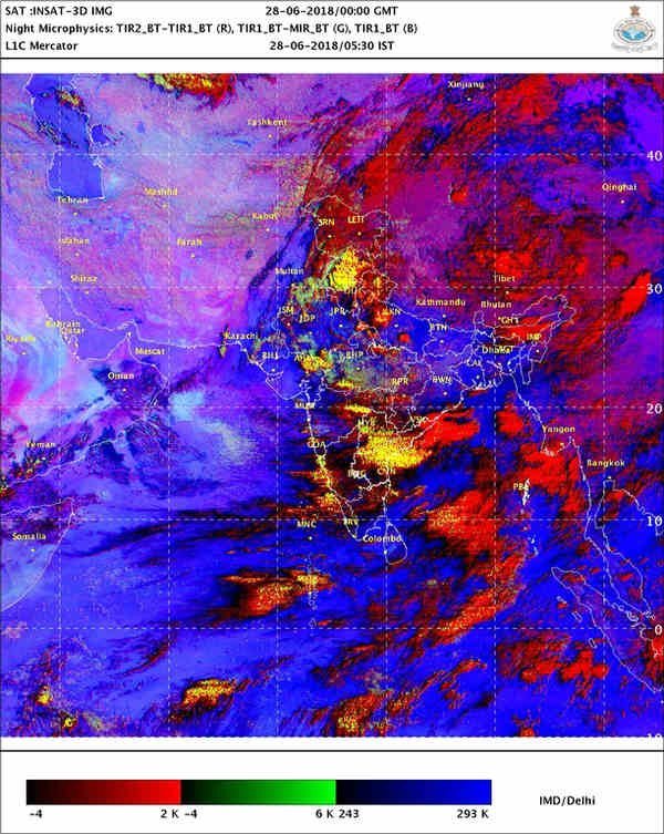 Monsoon updates: SW Monsoon reaches North India, likely to hit Delhi in next 24 hours Monsoon updates: SW Monsoon reaches North India, likely to hit Delhi in next 24 hours