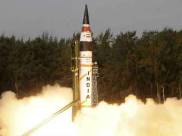 India successfully test-fires nuclear capable Agni-5 India successfully test-fires nuclear capable Agni-5