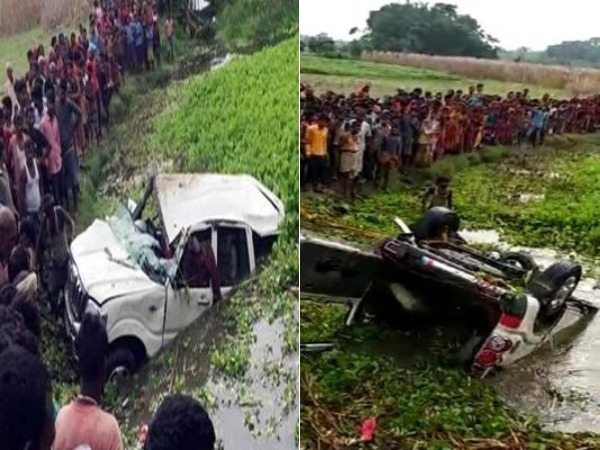 6 children die in Bihar’s Araria after car falls into pond 6 children die in Bihar’s Araria after car falls into pond