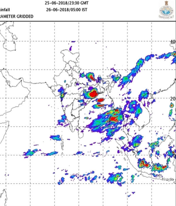 Monsoon updates: Extremely heavy rain at isolated places very likely over Gujarat Monsoon updates: Extremely heavy rain at isolated places very likely over Gujarat