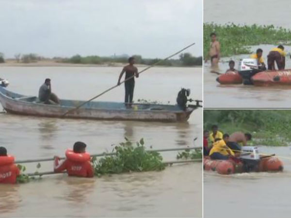 Four B.Tech students drown in Krishna River Four B.Tech students drown in Krishna River