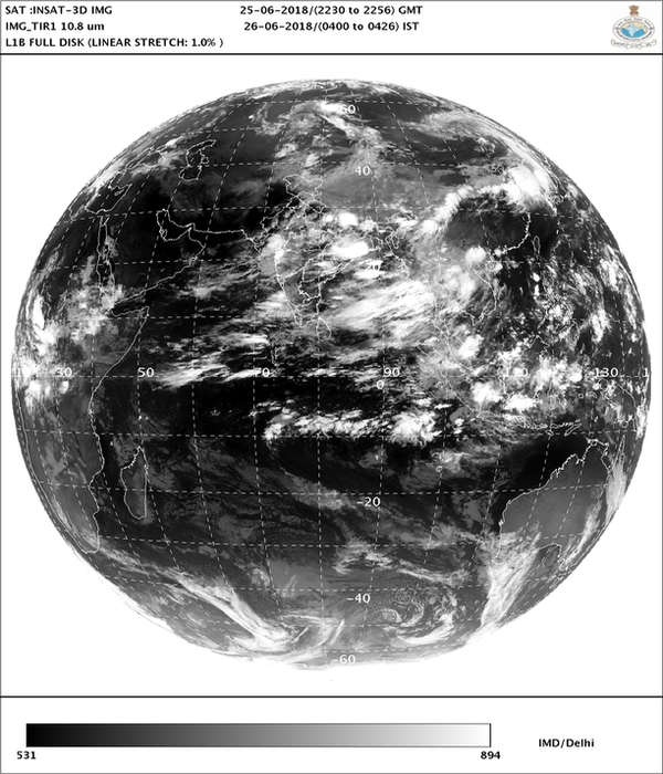 Monsoon updates: Extremely heavy rain at isolated places very likely over Gujarat Monsoon updates: Extremely heavy rain at isolated places very likely over Gujarat