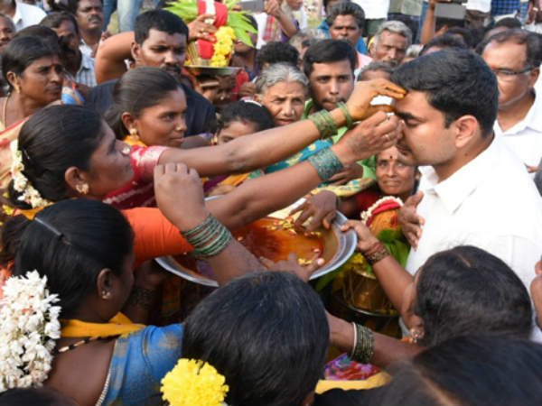 AP Minister Nara Lokesh 2 nd day Tour Of Kuppam Constituency AP Minister Nara Lokesh 2 nd day Tour Of Kuppam Constituency