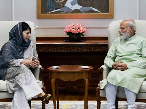 mehbooba mufti narendra modi mehbooba mufti narendra modi