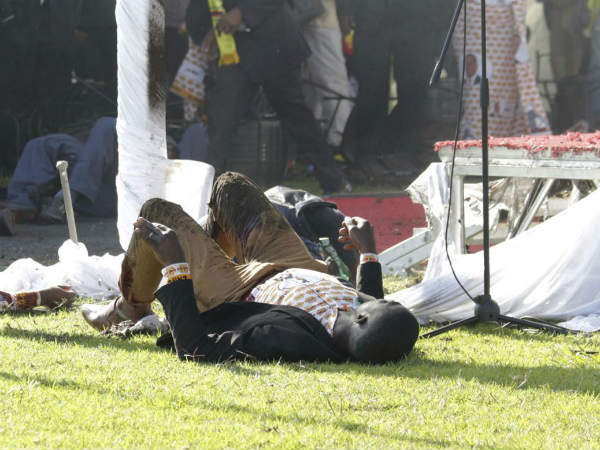 Zimbabwes President Mnangagwa calls assassination attempt cowardly act Zimbabwes President Mnangagwa calls assassination attempt cowardly act