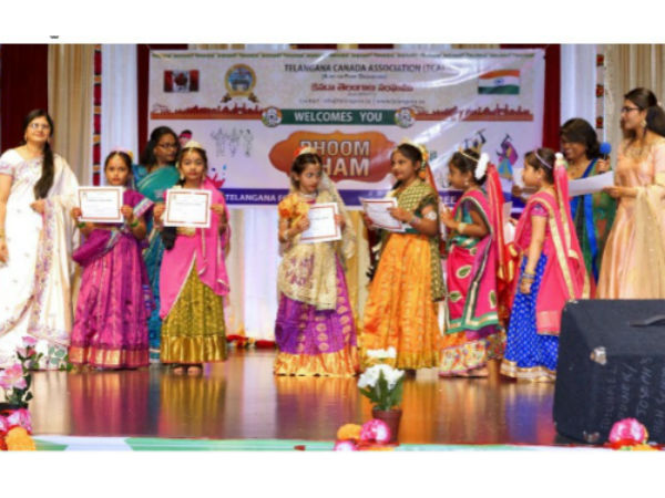 Telangana Canada Association formation day celebrations Telangana Canada Association formation day celebrations