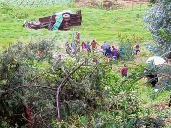 Seven passengers die as bus rolls down gorge near Ooty in Tamil Nadu Seven passengers die as bus rolls down gorge near Ooty in Tamil Nadu