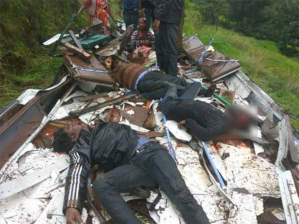 Seven passengers die as bus rolls down gorge near Ooty in Tamil Nadu Seven passengers die as bus rolls down gorge near Ooty in Tamil Nadu