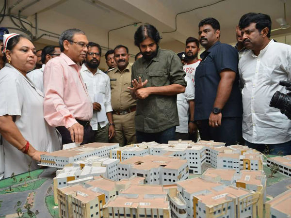 విమ్స్ను సందర్శించిన పవన్