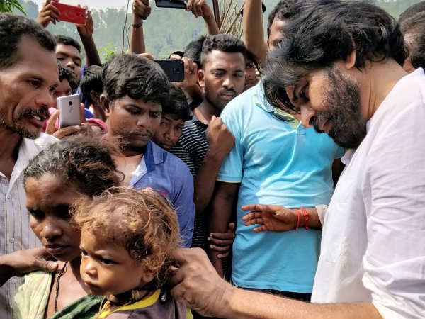పవన్ తో...గిరిజనుల గోడు
