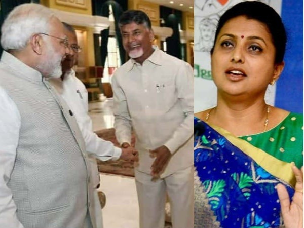 మోడీ ముసిముసి నవ్వు, చంద్రబాబు వెకిలి నవ్వు