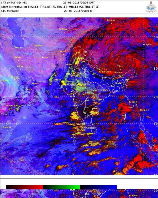 Monsoon updates: SW Monsoon to cover entire country over next 2-3 days Monsoon updates: SW Monsoon to cover entire country over next 2-3 days