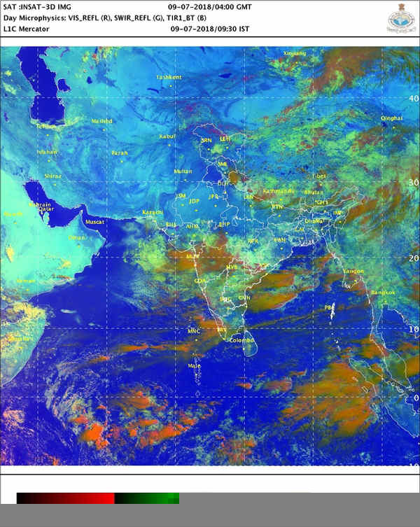 Monsoon updates: Rain fury to continue over Northwest India for next 48 hours Monsoon updates: Rain fury to continue over Northwest India for next 48 hours
