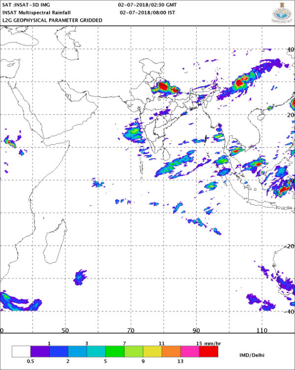 Monsoon update: Heavy rain likely over West Bengal, Sikkim, Assam and Meghalaya Monsoon update: Heavy rain likely over West Bengal, Sikkim, Assam and Meghalaya