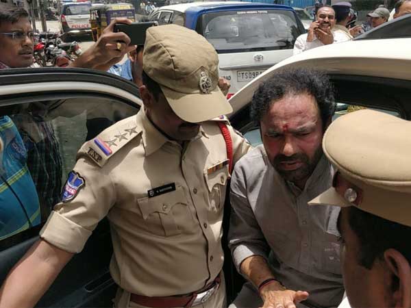 bjp leaders arrested by hyderabad police bjp leaders arrested by hyderabad police