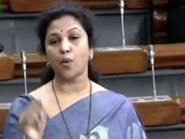 Butta Renuka and Asaduddin Owaisi in Lok Sabha over No Confidence Motion Butta Renuka and Asaduddin Owaisi in Lok Sabha over No Confidence Motion