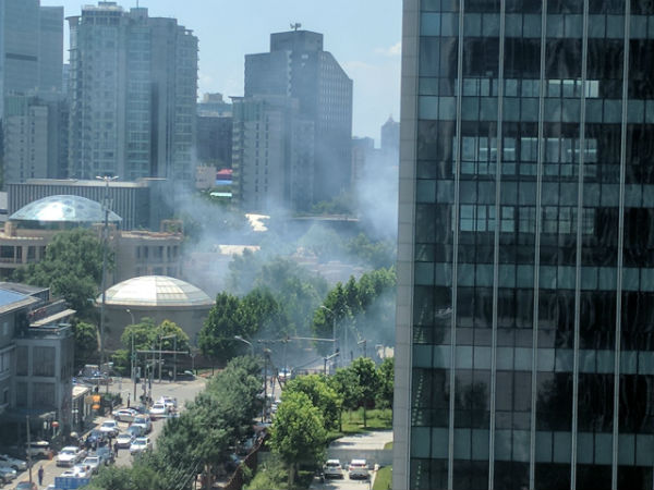 China: Blast near US Embassy in Beijing China: Blast near US Embassy in Beijing