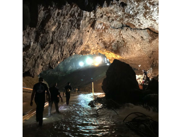 Elon musk reaches Thai caves site, posts videos on Instagram Elon musk reaches Thai caves site, posts videos on Instagram