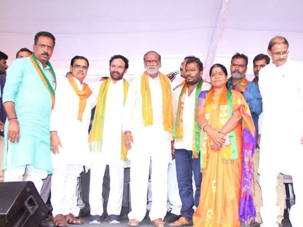 బీజేపీ-టీఆర్ఎస్-బీజేపీ