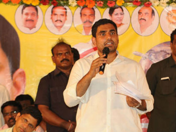 Minister Nara Lokesh fire over opposition parties Minister Nara Lokesh fire over opposition parties