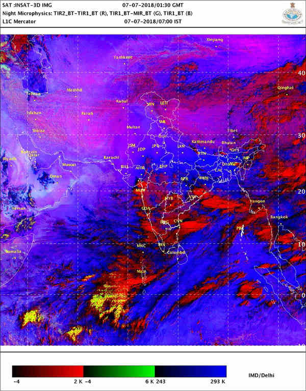 Monsoon updates: Heavy rains to continue along western coast, fishermen warned Monsoon updates: Heavy rains to continue along western coast, fishermen warned