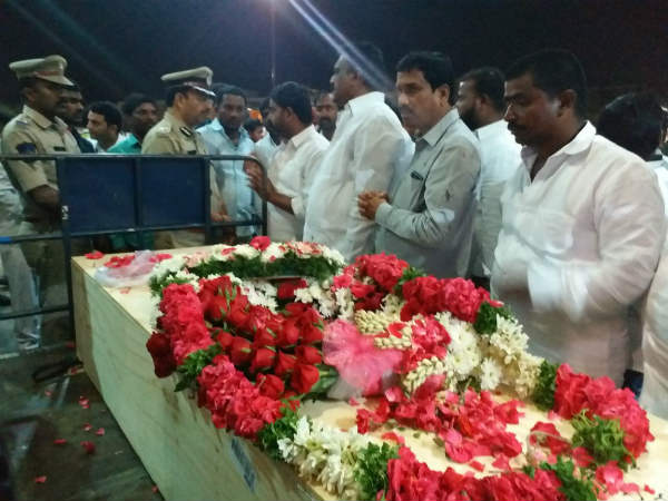 Body of Telangana student Sharath Koppu killed in Kansas brought to Hyderabad Body of Telangana student Sharath Koppu killed in Kansas brought to Hyderabad