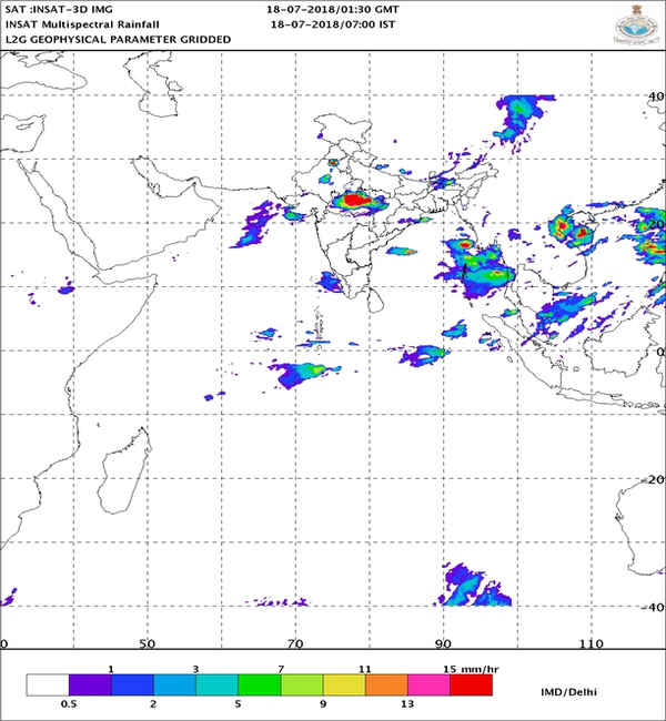 Monsoon updates: Extremely heavy rainfalls at isolated places very likely over West Madhya Pradesh Monsoon updates: Extremely heavy rainfalls at isolated places very likely over West Madhya Pradesh