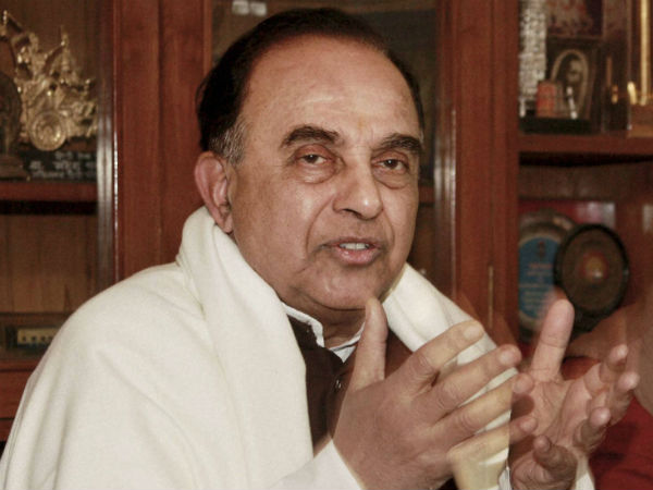 Subramanian Swamy takes jibe at Shashi Tharoor over courts foreign travel restrictions Subramanian Swamy takes jibe at Shashi Tharoor over courts foreign travel restrictions