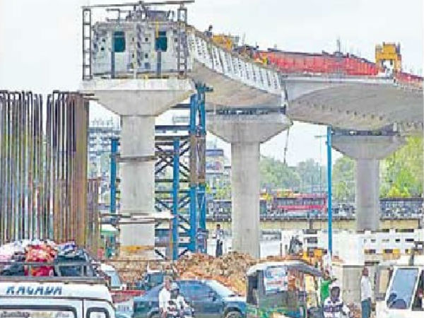 Finally...Kankadurga fly-over pillers design approved by AP Government Finally...Kankadurga fly-over pillers design approved by AP Government