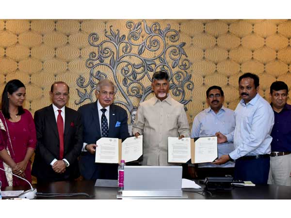 Golf course, hotels and resorts in Krishna River Islands...AP Government key agreements with the UAE-BLF company Golf course, hotels and resorts in Krishna River Islands...AP Government key agreements with the UAE-BLF company