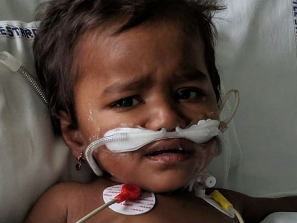 This family need RS 10 lakhs for their child health This family need RS 10 lakhs for their child health