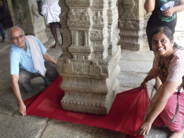అంతు చిక్కని లేపాక్షి స్థంభాల మర్మం